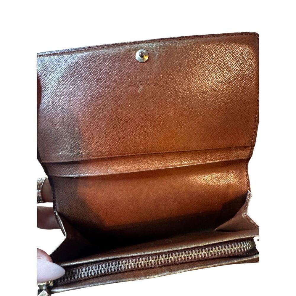 Louis Vuitton Monogram Tresor wallet & Card case ✨ Vintage & Authentic ✨ - Picture 8 of 13
